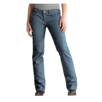 Carhartt Straight Leg Jeans - Modern Fit (For Women) in Worn