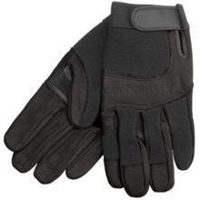 Carhartt The Dex Utility Gloves - Leather (For Men) in Black - 2nds
