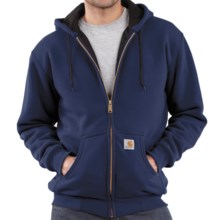 Carhartt Thermal-Lined Hooded Sweatshirt (For Men) in Navy - 2nds