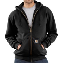 Carhartt Thermal-Lined Hooded Sweatshirt (For Tall Men) in Black - 2nds
