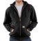 Carhartt Thermal-Lined Hooded Sweatshirt (For Tall Men) in Black