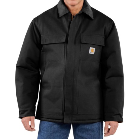 Carhartt Traditional Duck Work Coat Insulated, Arctic Quilt Lining (For Big Men)