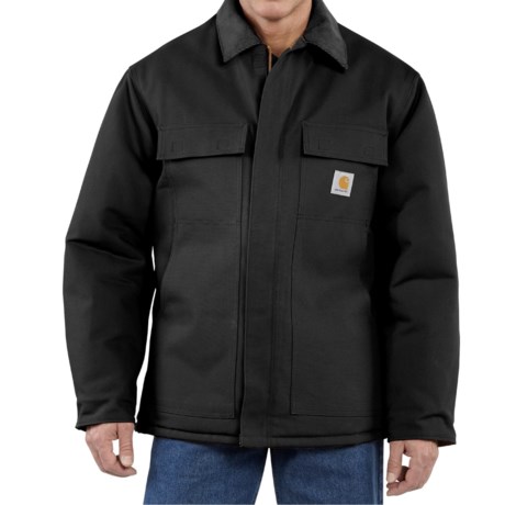 Carhartt Traditional Duck Work Coat Insulated, Arctic Quilt Lining (For Men)