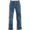Medium Stonewash Carhartt Traditional Fit Work Jeans - Straight Leg (For Women) 