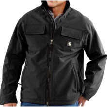 Carhartt Traditional Work Jacket - Soft Shell (For Tall Men) in Black - 2nds