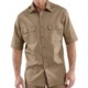 Carhartt Twill Work Shirt - Short Sleeve (For Tall Men)