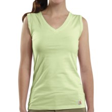 Carhartt V-Neck Tank Top (For Women) in Key Lime - Closeouts