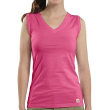Carhartt V-Neck Tank Top (For Women) in Watermelon - Closeouts
