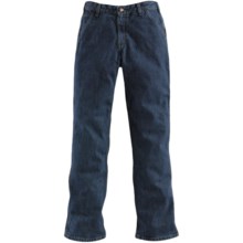 Carhartt Washed Denim Jeans - Dungarees (For Women) in Vintage Indigo - 2nds