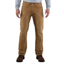Carhartt Weathered Duck 5-Pocket Pants (For Men) in Carhartt Brown - 2nds
