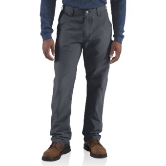 Carhartt Weathered Duck Dungarees (For Men) in Black