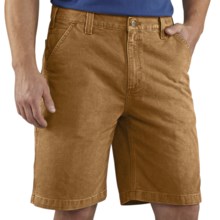 Carhartt Weathered Duck Work Shorts (For Men) in Carhartt Brown - 2nds