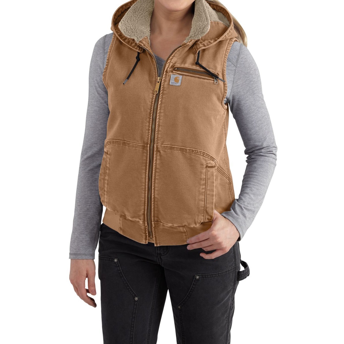 Carhartt Wildwood Weathered Duck Vest (For Women)