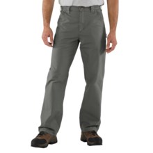 Carhartt Work Jeans - Washed Canvas (For Men) in Fatigue - 2nds