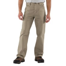 Carhartt Work Jeans - Washed Canvas (For Men) in Tan - 2nds