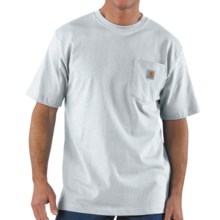 Carhartt Work Wear T-Shirt - Short Sleeve (For Men) in Ash - 2nds