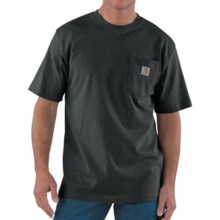 Carhartt Work Wear T-Shirt - Short Sleeve (For Men) in Black - 2nds