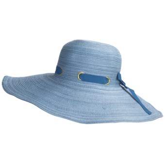 Caribbean Joe Swinger Hat (For Women) in Blue Combo