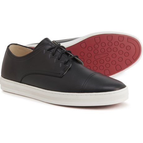 Sorel Caribou Mod Shoes - Waterproof, Leather (For Men) - BLACK, SEA SALT (8 )