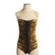 Carmen Marc Valvo Tanzania Bandeau Swimsuit - 1-Piece, Black Tiger Print (For Women)