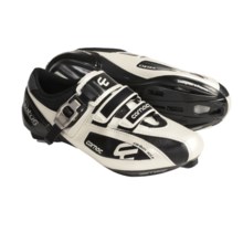 Carnac Notus Road Cycling Shoes - 3-Hole (For Men) in White/Black - Closeouts