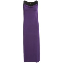 Carole Hochman Midnight Forbidden Garden Nightgown - Sleeveless (For Women) in Purple Hyacinth - Closeouts