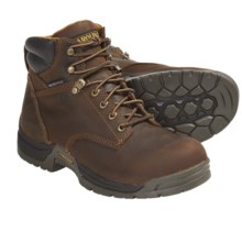 Carolina Shoe Soft Toe Work Boots - Waterproof, Leather (For Women) in Brown - Closeouts