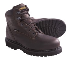 Carolina Steel Toe Work Boots - 6”, Waterproof, Leather (For Men) in Dark Brown - Closeouts