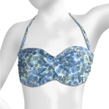 Carve Designs Bali Bandeau Bikini Swimsuit Top - UPF 50+, Four-Way Stretch (For Women) in Sand Dollar - Closeouts