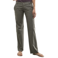Carve Designs Hollis Chino Pants (For Women) in Gunmetal - Closeouts
