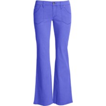 Carve Designs Hudson Pants - Cotton, Low Rise (For Women) in Blurple - Closeouts