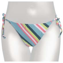 Carve Designs La Paz Bikini Swimsuit Bottoms - UPF 50+ String-Tie Sides (For Women) in Stripe - Closeouts