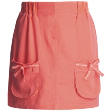 Carve Designs Lanikai Skirt - Washed Linen-Cotton (For Women) in Poppy - Closeouts