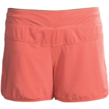 Carve Designs Rae Shorts (For Women) in Poppy W/Graphite - Closeouts