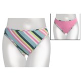 Carve Designs Rodeo Bikini Swimsuit Bottoms - UPF 50+, Reversible (For Women)