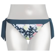 Carve Designs Ryder Bikini Swimsuit Bottoms - UPF 50+, Side Tie (For Women) in Reef W/Indian Teal - Closeouts