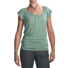 Carve Designs Sanibel Shirt - Modal, Short Sleeve (For Women) in Topaz - Closeouts