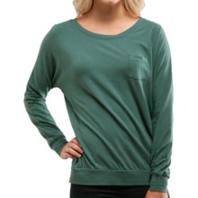 Carve Designs Skyler Boat Neck Shirt - Long Sleeve (For Women) in Sea Pine - Closeouts