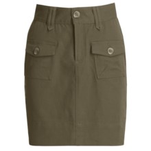 Carve Designs Sonoma Skirt - Sanded Canvas (For Women) in Dusty Olive - Closeouts