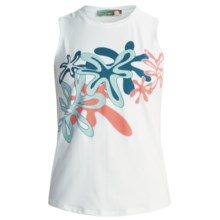 Carve Designs Trestles Tank Top - UPF 50+ (For Women) in White W/Poppy/Dusk - Closeouts