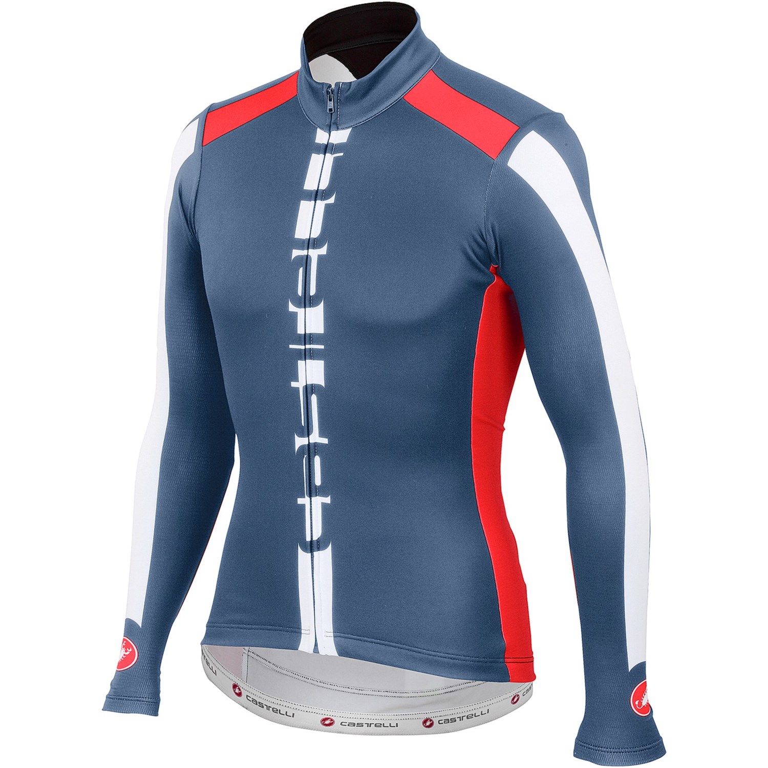 Castelli AR Cycling Jersey Full Zip, Long Sleeve (For Men) Save 30