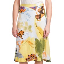Casual Studio Knit Jersey Skirt (For Women) in Banana - Closeouts