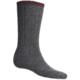 Catawba Outdoor Supply Ribbed Crew Socks - 2-Pack, Cotton-Wool Blend (For Men)