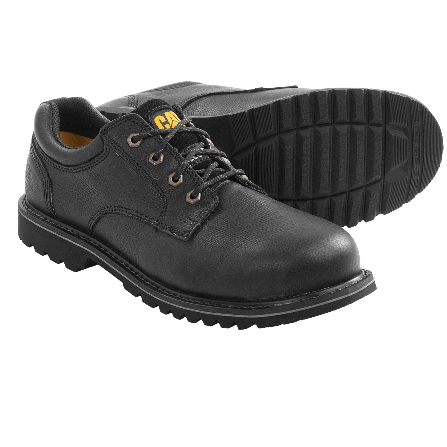 Caterpillar Electric Work Shoes - Steel Toe (For Men) in Black