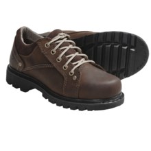 Caterpillar Lala Work Shoes - Leather (For Women) in Dark Brown - Closeouts