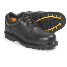 Caterpillar Ridgemont Work Shoes - Leather (For Men) in Black - Closeouts