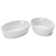 Certified International Bistro Small Oval Bakers - Set of 2