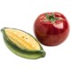Certified International Corn and Tomato Salt and Pepper Shaker Set - Ceramic