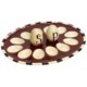 Certified International Deviled Egg Plate with Salt and Pepper Shakers