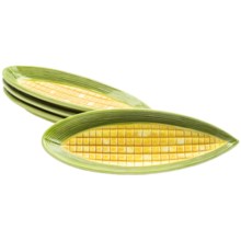 Certified International Farm Fresh Corn Dishes - Set of 4 in Farm Fresh - Closeouts